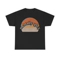 Mentally Spicy Tee — Retro Sunset Graphic T-Shirt