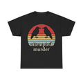 T-Shirt — 'Attempted Murder' Retro Raven Graphic Tee