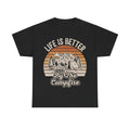 Campfire T-Shirt – "Life Is Better By The Campfire" Vintage Outdoor Tee