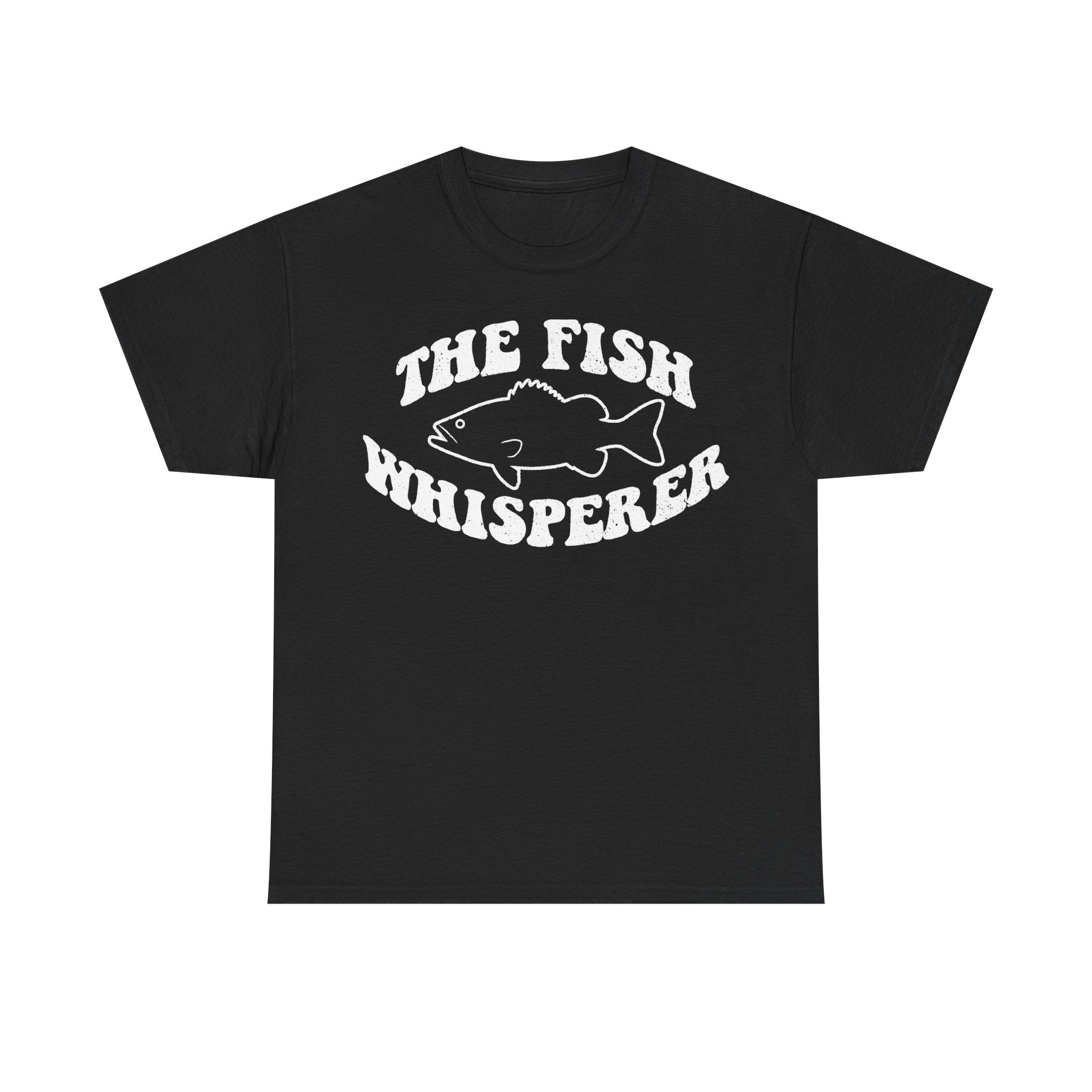 Fish Whisperer Fishing Tee With Classic Fish Illustration For Anglers And Outdoor Lovers