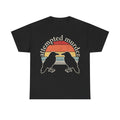 Attempted Murder Crows T-Shirt — Vintage Sunset Raven Graphic Tee