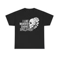 Murder Show Fan T‑Shirt — “I Like Murder Shows, Comfy Clothes and Maybe 3 People”