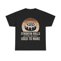 Cinnamon Roll Graphic Tee — "Synonym Rolls Just Like Grammar Used to Make"