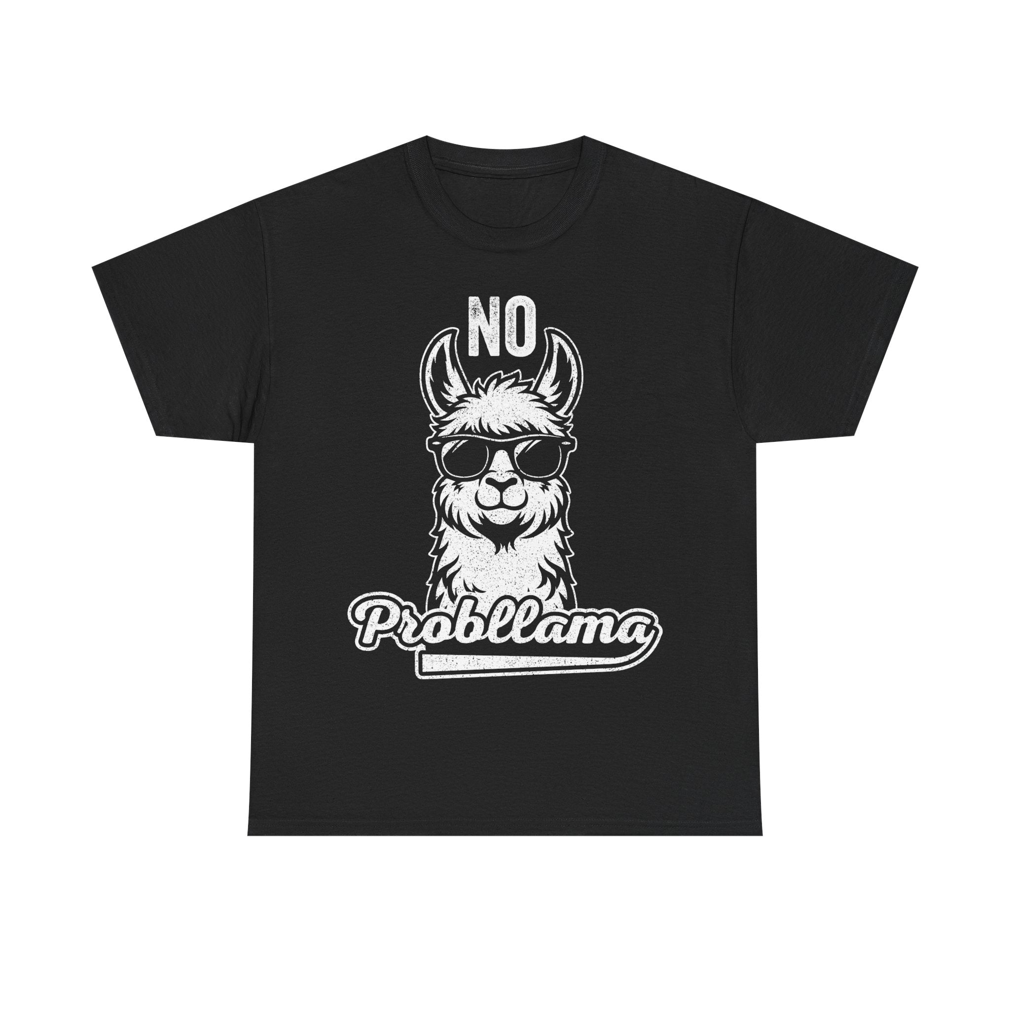 No Probllama T-Shirt – Funny Llama Graphic Tee