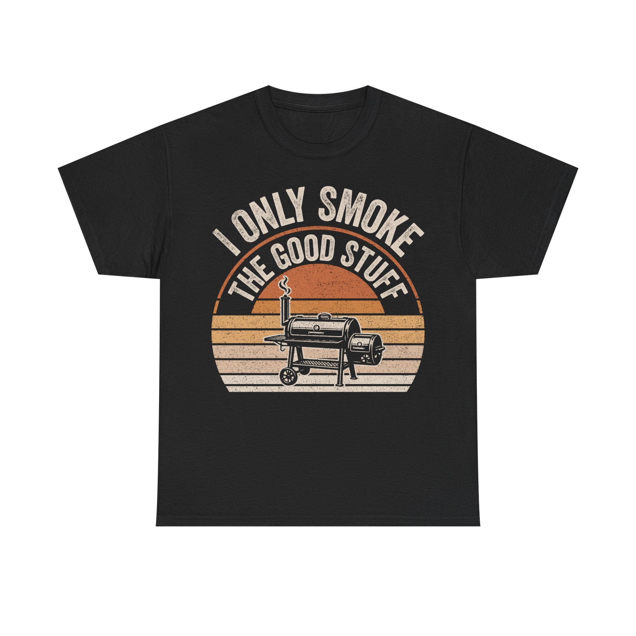 BBQ T-Shirt — "I Only Smoke The Good Stuff" Grill Retro Tee