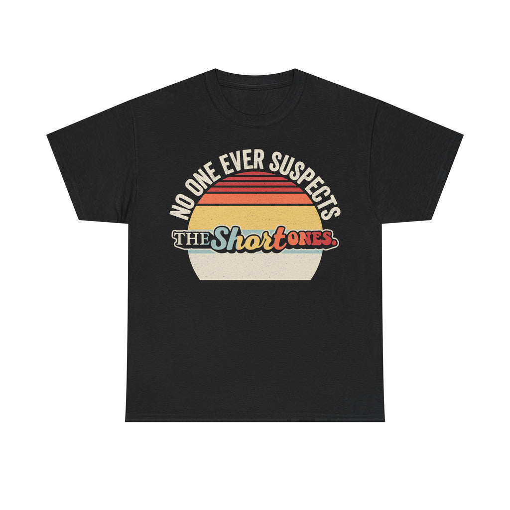 No One Ever Suspects The Shortones Sunset Vintage Retro Band Tee With Circular Design