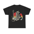 Retro Rock Guitar T-Shirt — "I May Be Old But I Got to See All the Cool Bands"