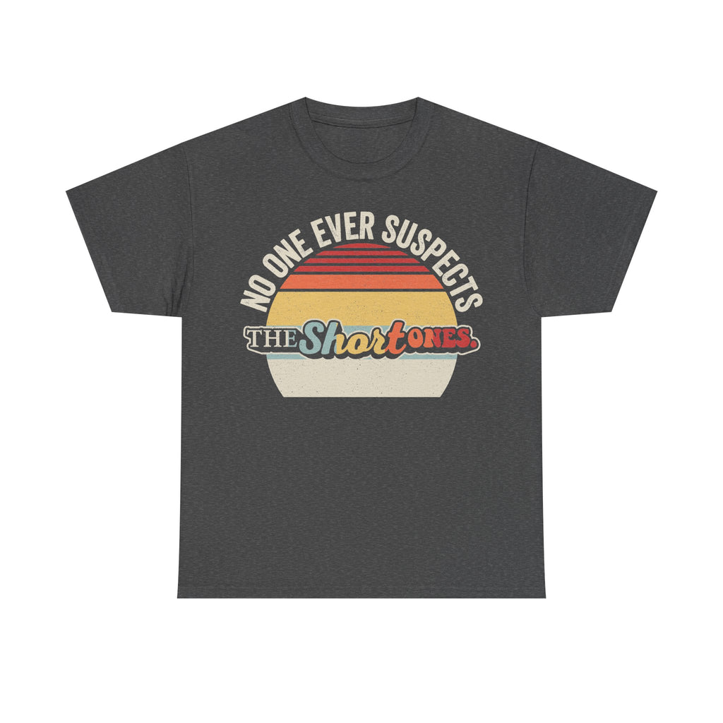 No One Ever Suspects The Shortones Sunset Vintage Retro Band Tee With Circular Design