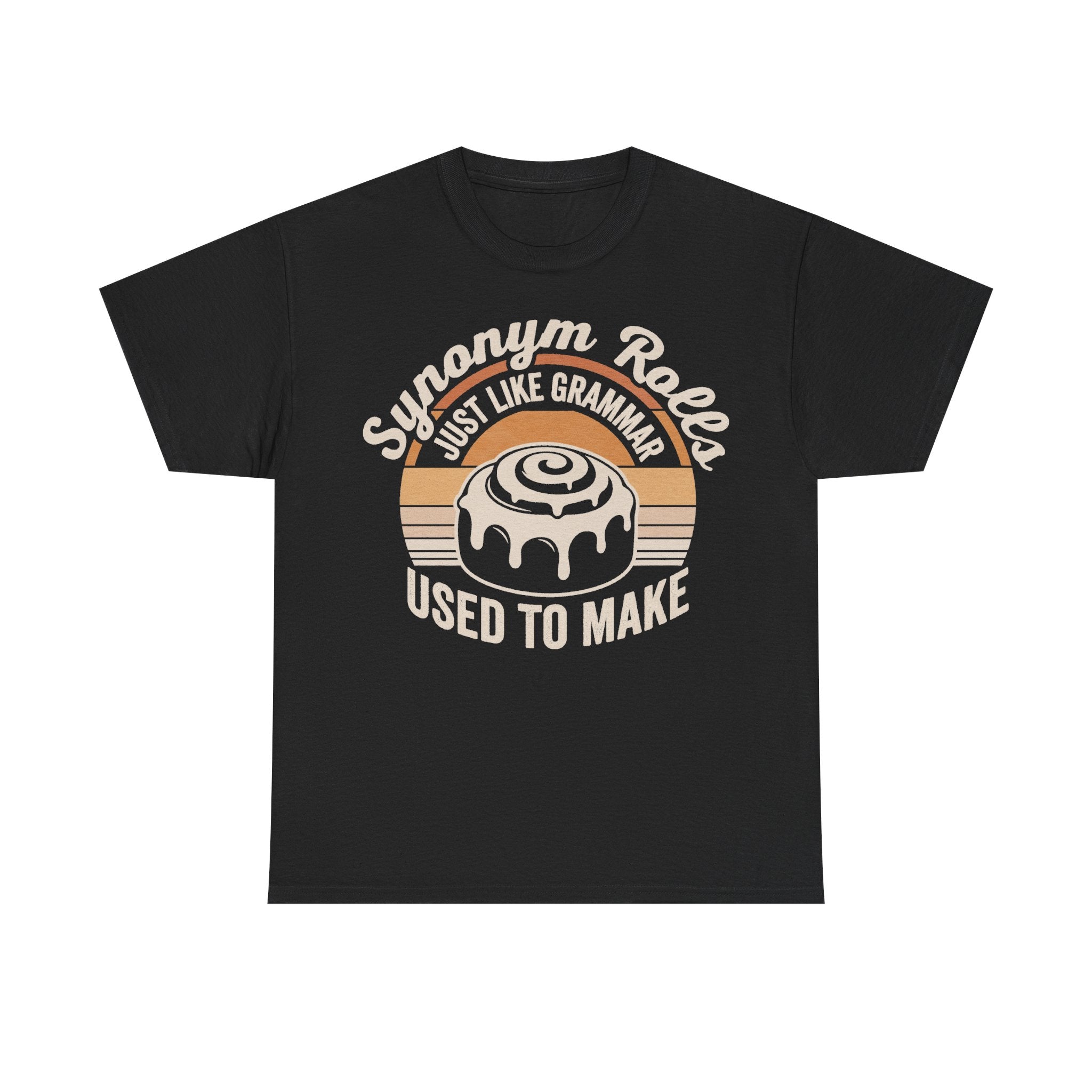 Synonym Rolls Grammar Pun Tee For English Teachers And Book Lovers With Clever Vintage Design