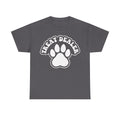 Treat Dealer paw print graphic t-shirt