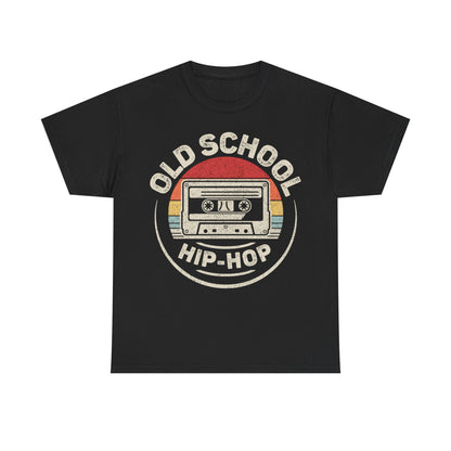 Old School Hip-Hop T-Shirt — Retro Cassette Graphic Tee