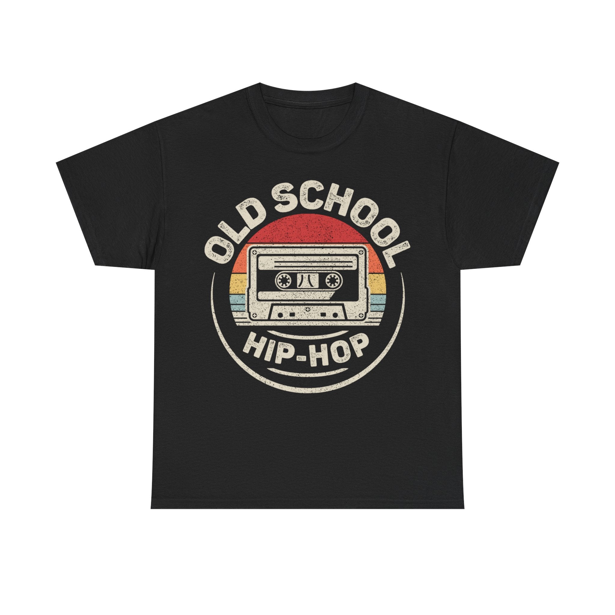 Old School Hip-Hop T-Shirt – Retro Cassette Tee for Music Lovers