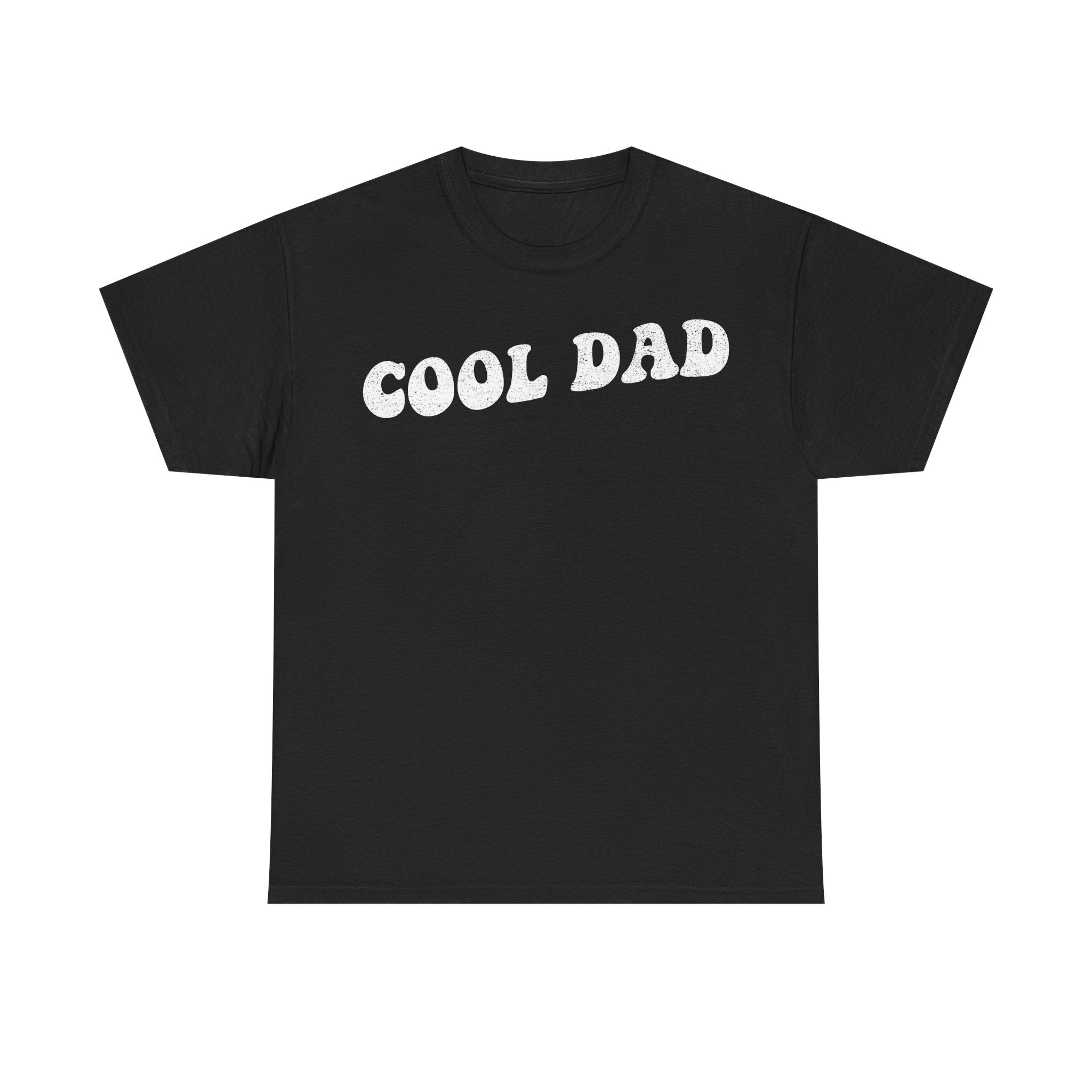 Cool Dad T-Shirt — Retro Bubble Letter Father's Day Tee