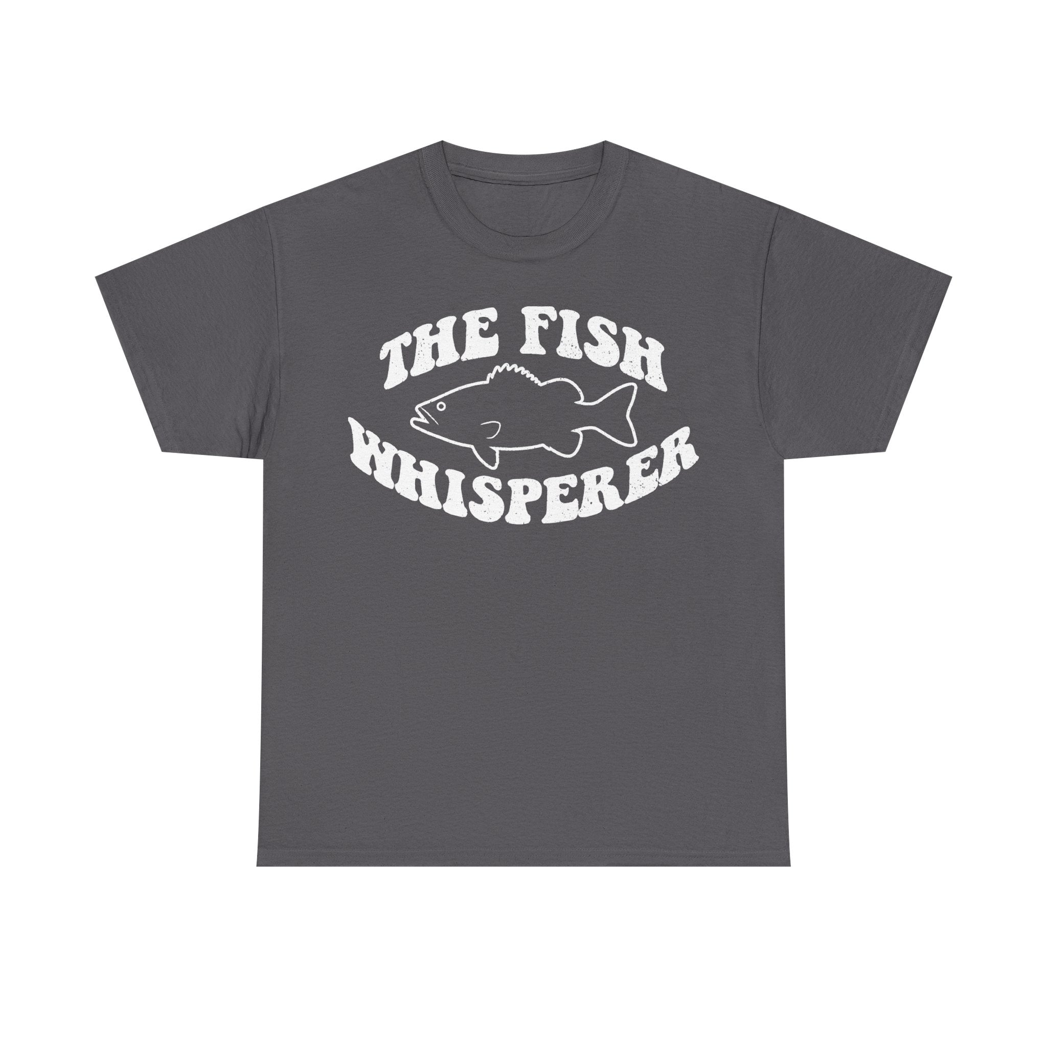 Fish Whisperer Fishing Tee With Classic Fish Illustration For Anglers And Outdoor Lovers