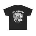 Campfire T-Shirt — "Life Is Better By The Campfire" Mountain Camping Tee