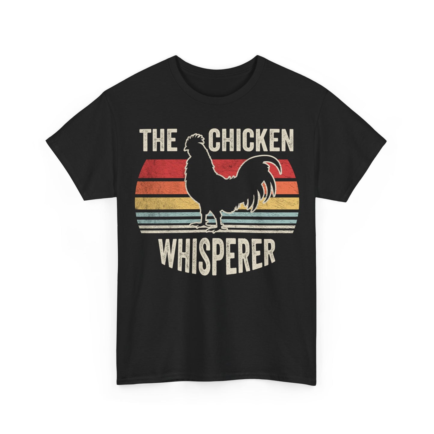 The Chicken Whisperer T‑Shirt — Retro Rooster Vintage Farm Tee