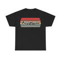 I Bake Cookies And Say F*** A Lot Retro Vintage Baking Shirt With Rainbow Stripes