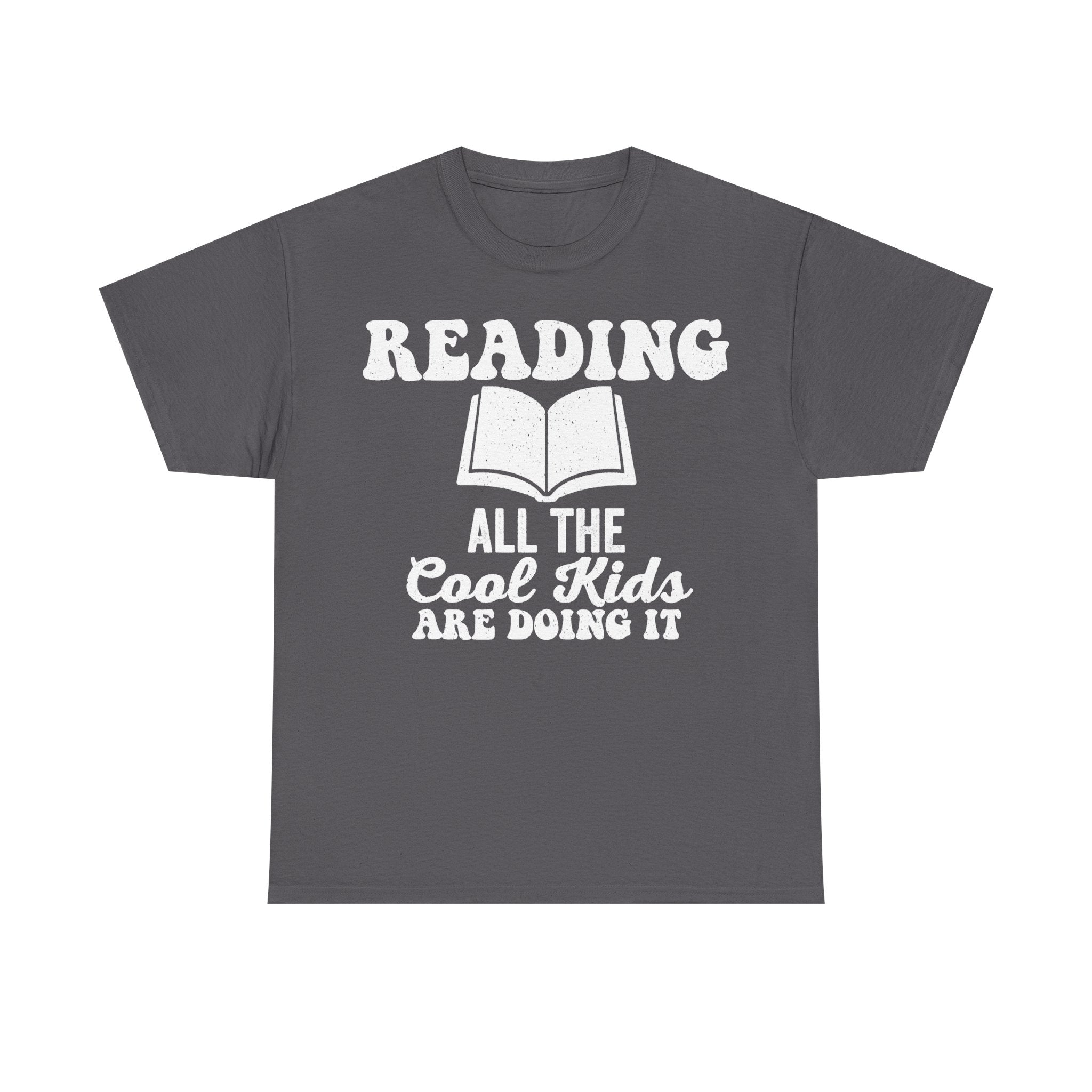 Reading Shirt For Book Lovers Open Book Design Cool Kids Quote Back To School Humor Vintage Style