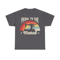 Pedal To The Metal Sewing Machine Sunset Vintage Tee For Makers And Sewers Retro Craft Enthusiasts