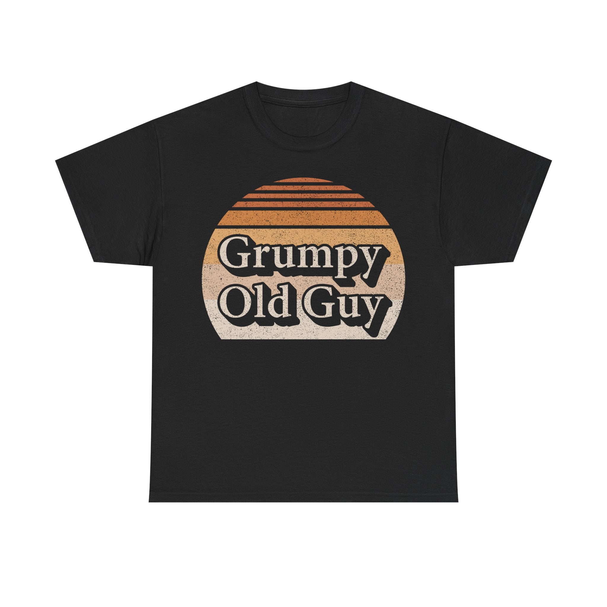 Grumpy Old Guy Tee – Retro Sunset Funny Father's Day T-Shirt