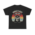 T-Shirt — "World's Best Fotter" Retro Otter Graphic Tee