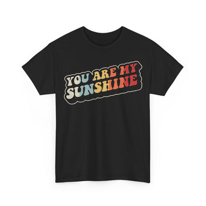 You Are My Sunshine T-Shirt — Retro Rainbow Graphic Tee