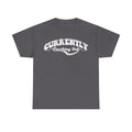 Currently Crashing Out Curved Banner Vintage Style Shirt With Distressed Text Design