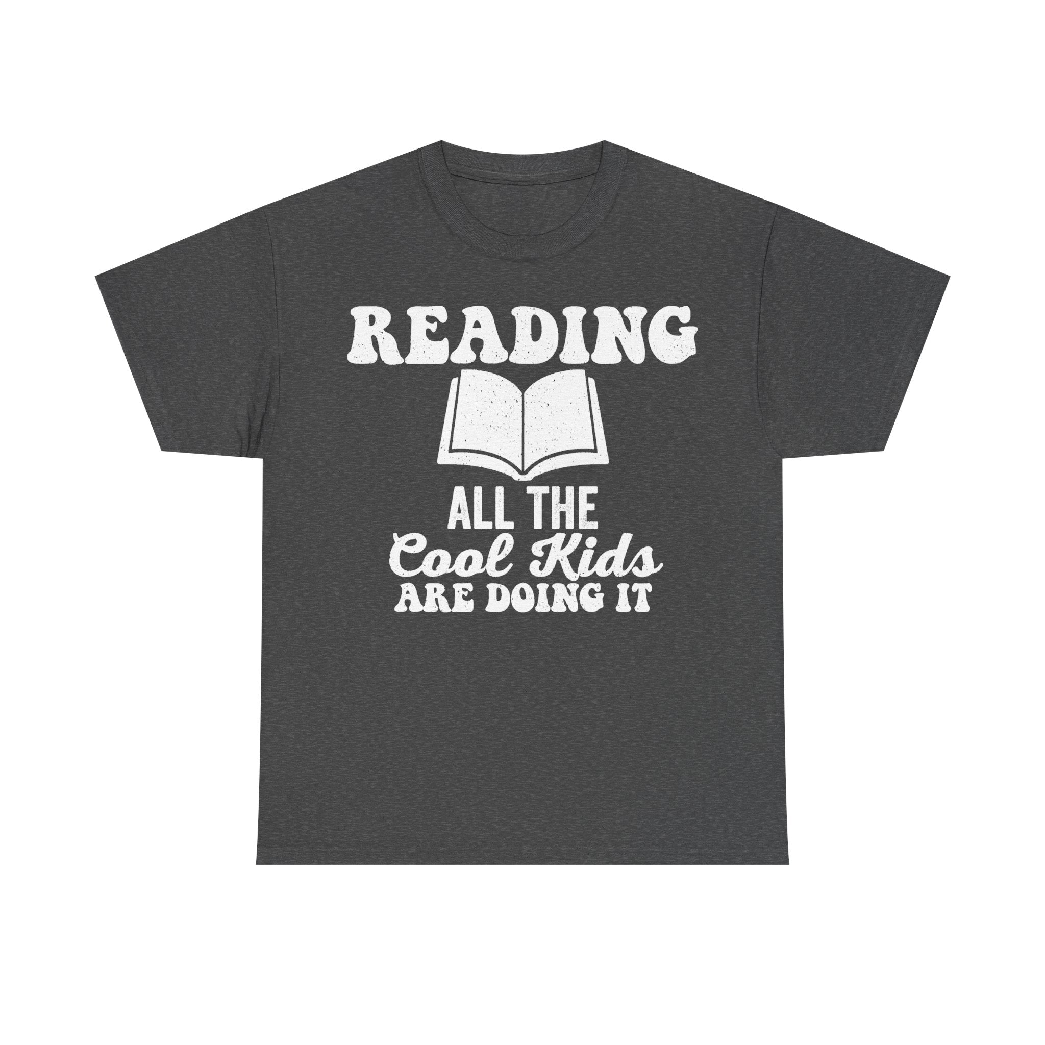 Reading Shirt For Book Lovers Open Book Design Cool Kids Quote Back To School Humor Vintage Style