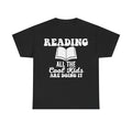 Reading Shirt For Book Lovers Open Book Design Cool Kids Quote Back To School Humor Vintage Style