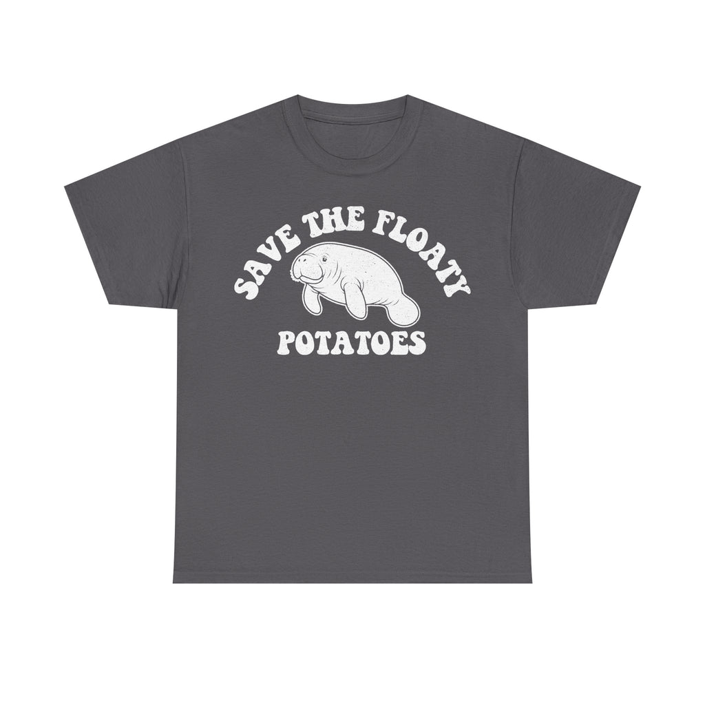 Save the Floofy Potatoes graphic t-shirt