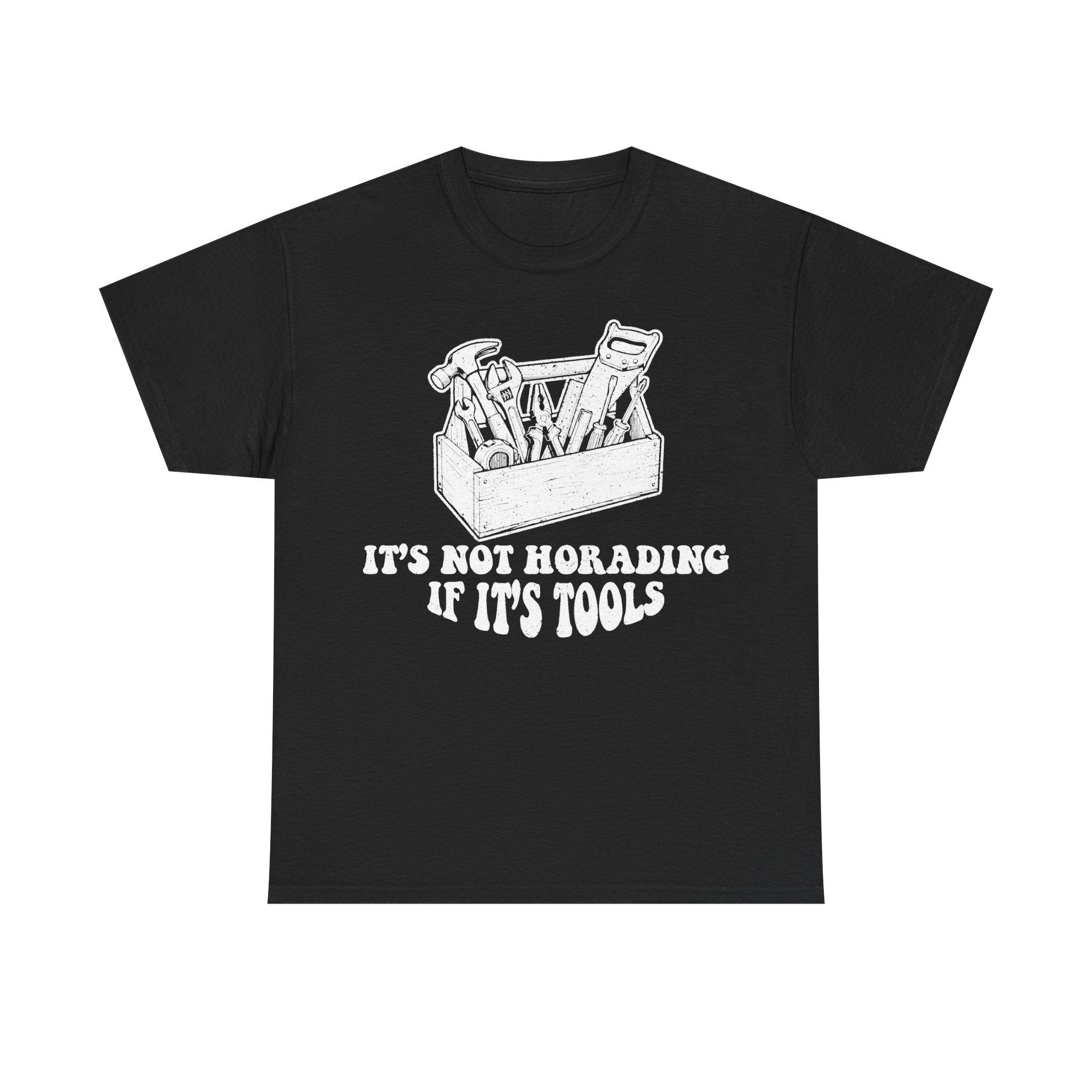 It's Not Hoarding If It's Tools Vintage Toolbox Shirt For Handyman DIY Enthusiasts