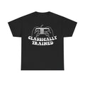 Classically Trained Retro Gamer Tee — "Classically Trained" Cassette Controller T‑Shirt