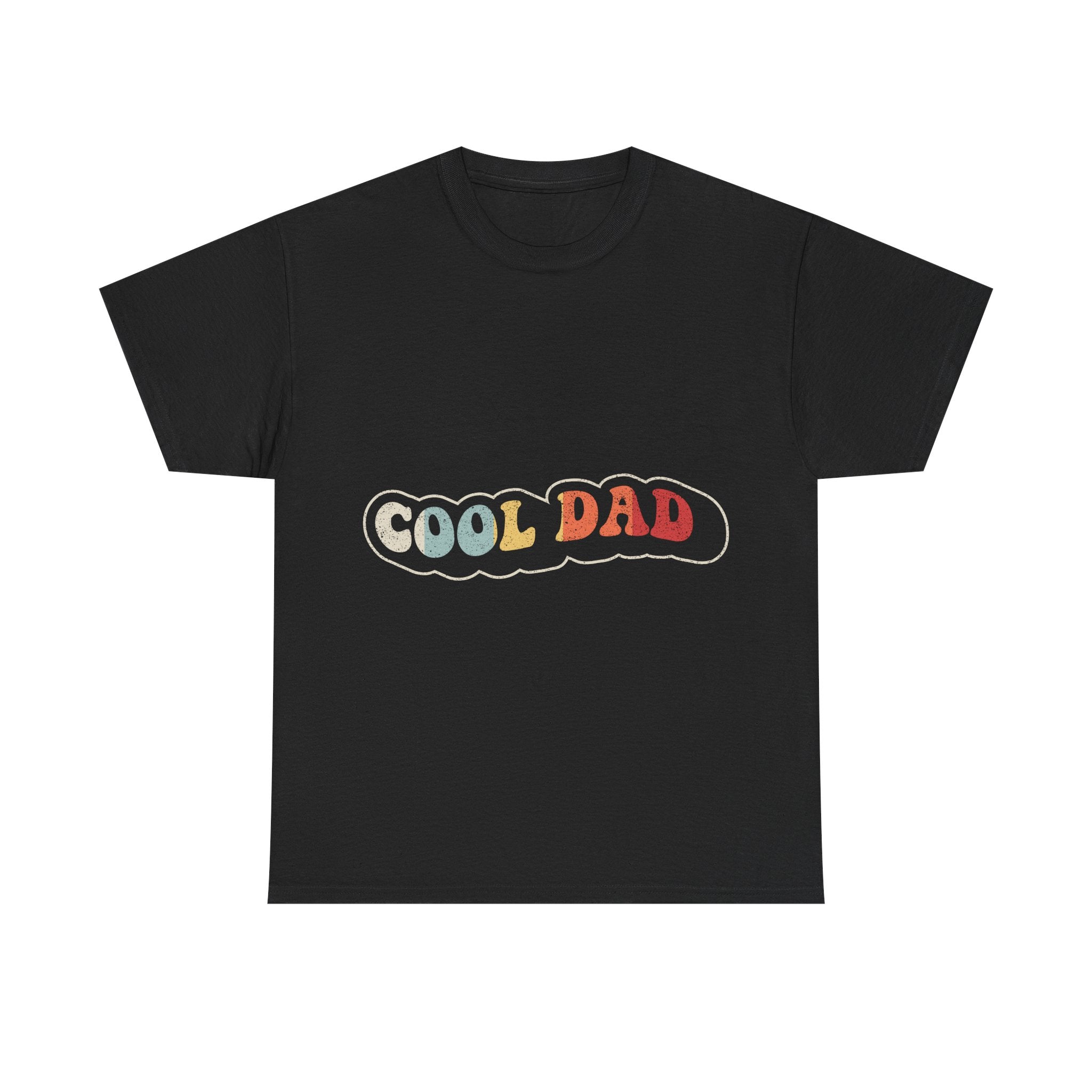 Cool Dad T-Shirt — Retro Colorblock Father's Day Tee
