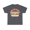 No One Ever Suspects The Shortones Sunset Vintage Retro Band Tee With Circular Design