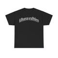 I Have Rabies Graphic Tee — Funny Bold Text Black T-Shirt