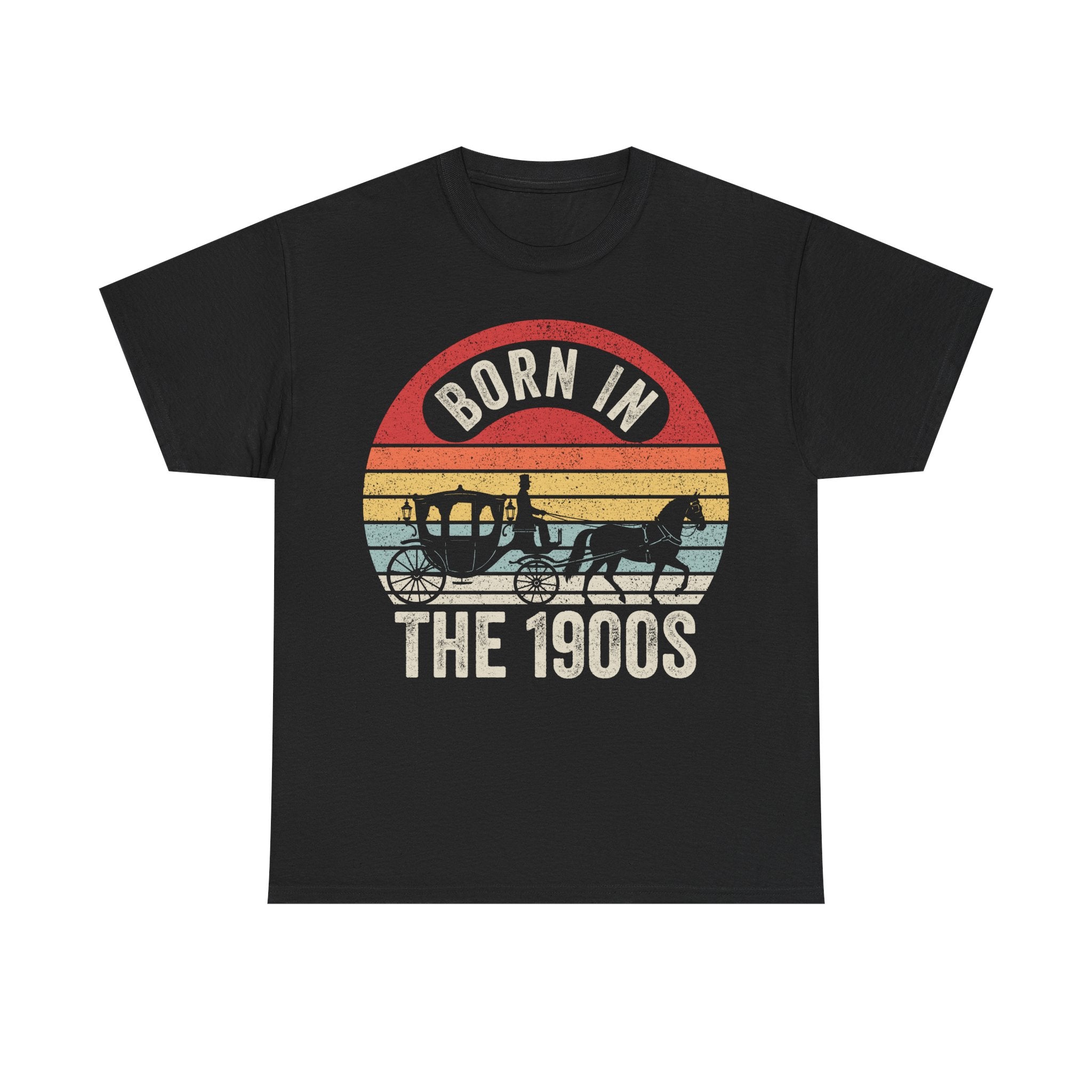 Born in the 1900s Vintage Horse & Buggy Tee