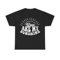 You Are My Sunshine Sunburst Typography On Black T Shirt With Retro Style Design
